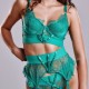 Emerald lingerie set