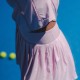 Set Baby Pink Дамски спортен сет (яке + пола)